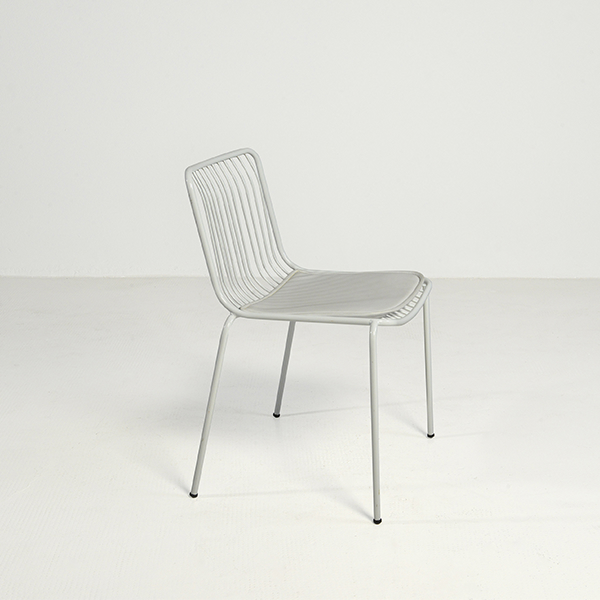 Silla 928 blanca - costado